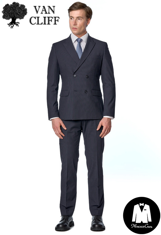 Костюм двойка двубортный Карсон