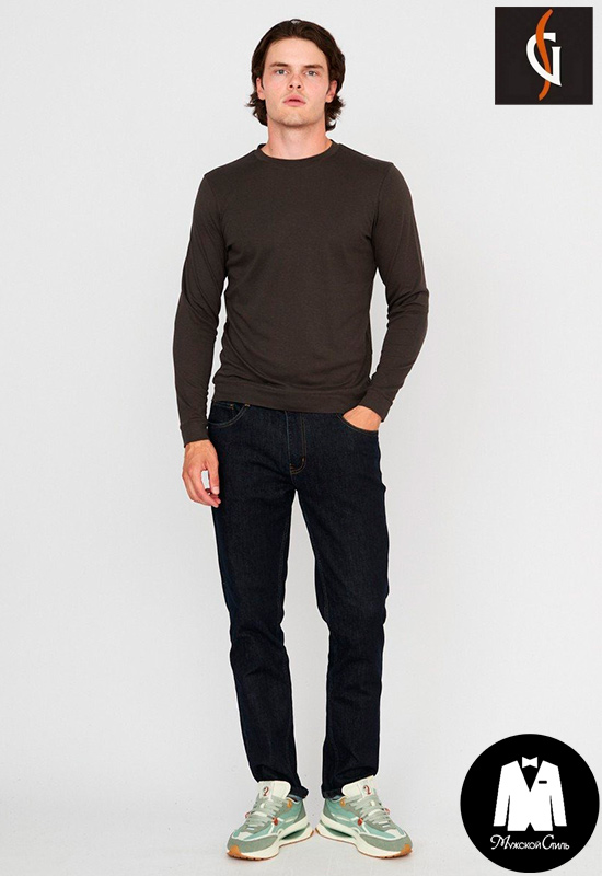 Джемпер коричневый