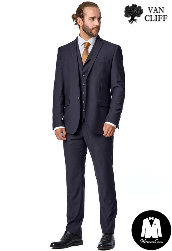 Костюм тройка Бермут неви мульти